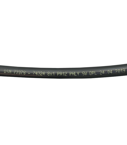 Przewód Nylon JG PA12 8x6 czarny ZAKUP TYLKO PO 100M (JG86PA12) - www.toolsbook.eu