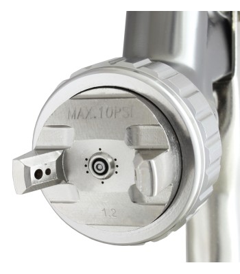 Pistolet lakierniczy LEADER K411 HVLP 1.2mm zbiornik 600ml model 2022-2026 (K411HVLP/12) - www.toolsbook.eu