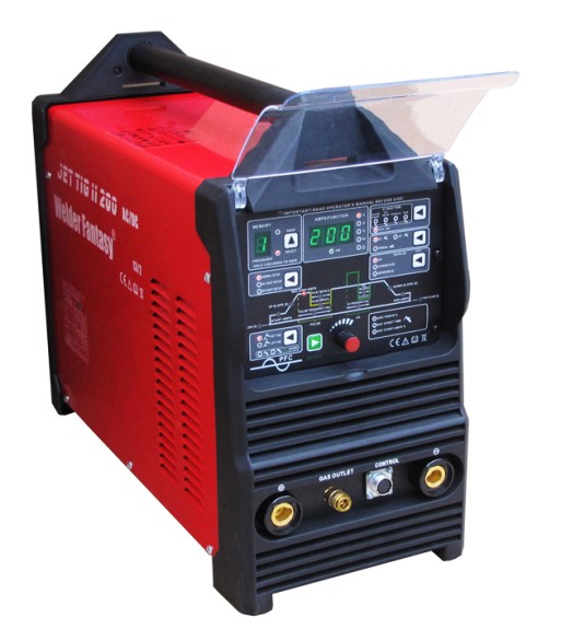 Spawarka inwertorowa JET TIG II AC/DC 200 IGBT PFC Welder Fantasy+uchwyt parker HOT (JET TIG II 200) - www.toolsbook.eu