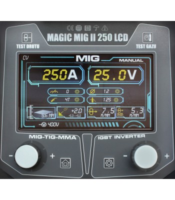 Półautomat spawalniczy inwerterowy MAGIC2 250A 4X4 LCD Welder Fantasy 400V HOT! (MM250) - www.toolsbook.eu