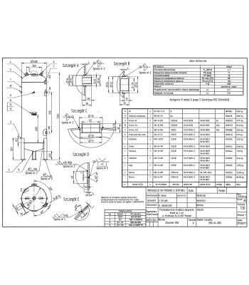 Zbiornik sprężonego powietrza pionowy AP 500L 11 bar (CZPZPO0077) - www.toolsbook.eu
