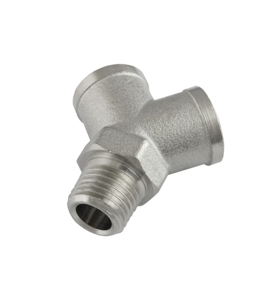 Rozdzielacz trójnik Y 2x1/4"w 1x1/4"z (5237) - www.toolsbook.eu
