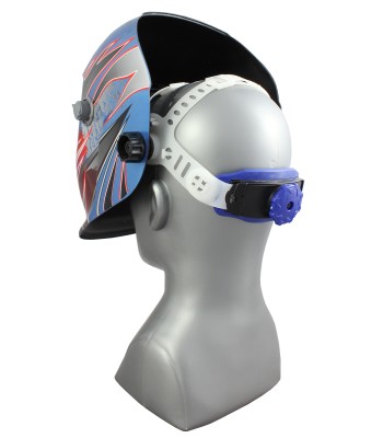 Maska przyłbica samościemniająca WELDER FANTASY 3035 BLUE HOT (CZSM 3035/S) - www.toolsbook.eu