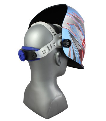 Maska przyłbica samościemniająca WELDER FANTASY 3035 BLUE HOT (CZSM 3035/S) - www.toolsbook.eu