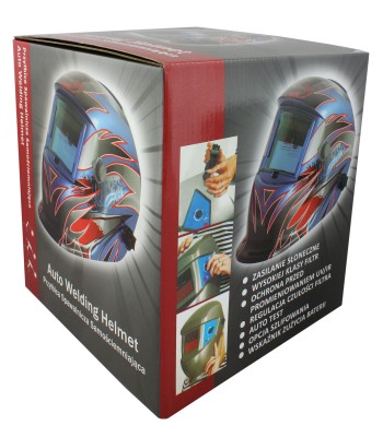 Maska przyłbica samościemniająca WELDER FANTASY 3035 BLUE HOT (CZSM 3035/S) - www.toolsbook.eu