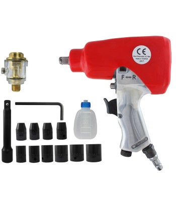 Klucz udarowy 1/2" FC 320 Nm + nasadki HOT (9840K) - www.toolsbook.eu