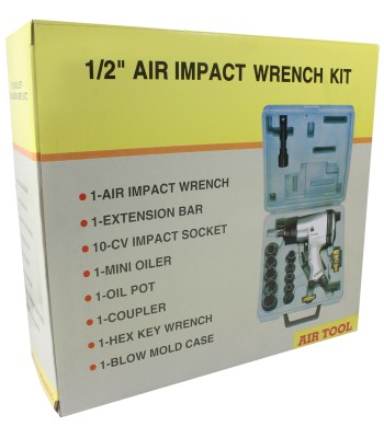 Klucz udarowy 1/2" FC 320 Nm + nasadki HOT (9840K) - www.toolsbook.eu