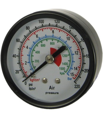 Manometr 1/4" 40mm tylny (M1440/T) - www.toolsbook.eu