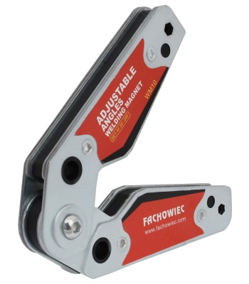 Spawalniczy kątownik magnetyczny nastawny 120x78 HOT (CZS90.3) - www.toolsbook.eu