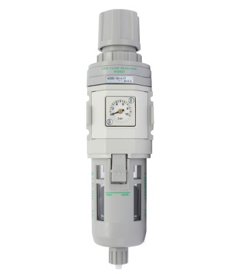 CKD W3000-10G-F1 Filtr+reduktor 5um 3/8" automatyczny spust (W3000F1) - www.toolsbook.eu