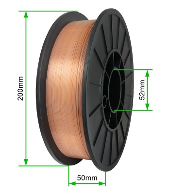 PrimeWire MAG drut spawalniczy ER70S-6 G3Si1 SG2 0.6mm 5kg S200 szpula plastykowa. (M200605) - www.toolsbook.eu