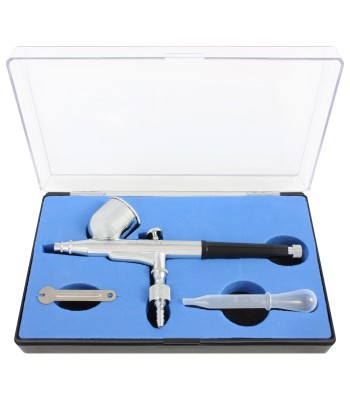 Aerograf BD130 0.2mm czarny 8ml z regulacją (000/8B) - www.toolsbook.eu