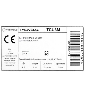 MIG drut spawalniczy do lutospawania CuSi3 0.8x1kg (DLU.4) - www.toolsbook.eu