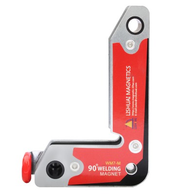 Spawalniczy kątownik magnetyczny z dźwignią HOT (CZS90.7) - www.toolsbook.eu
