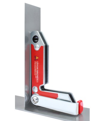 Spawalniczy kątownik magnetyczny z dźwignią HOT (CZS90.7) - www.toolsbook.eu