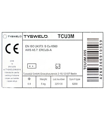 MIG drut spawalniczy do lutospawania CuSi3 0.8x5kg (DLU.55) - www.toolsbook.eu
