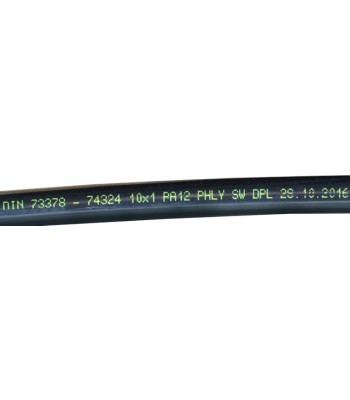 Przewód Nylon JG PA12 10x8 czarny ZAKUP TYLKO PO 100M (JG108PA12) - www.toolsbook.eu