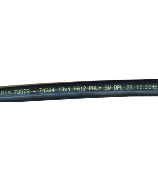Przewód Nylon JG PA12 10x8 czarny ZAKUP TYLKO PO 100M (JG108PA12) - www.toolsbook.eu