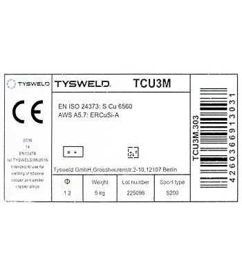 MIG drut spawalniczy do lutospawania CuSi3 1.2x5kg (DLU.12) - www.toolsbook.eu