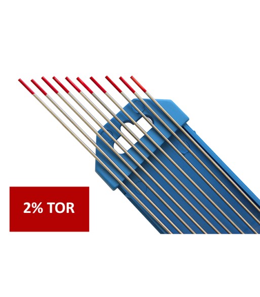 Elektroda nietopliwa TIG WT20 3.2x175mm czerwona (TI 30) - www.toolsbook.eu