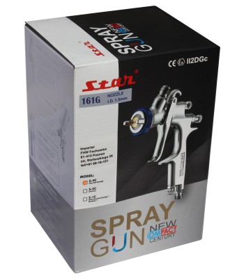 Pistolet lakierniczy STAR S-4C 161G 1.6mm (S-4C-161G) - www.toolsbook.eu
