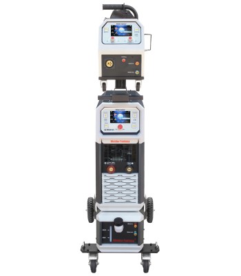 Półautomat spawalniczy PERFECT BI-PULSE 500A TOWER CHŁODNICA 4x4 MIG/MAG/SYNERGIA/PULS/PODWÓJNY PULS/LUTOSPAWANIE/MMA Welder Fan