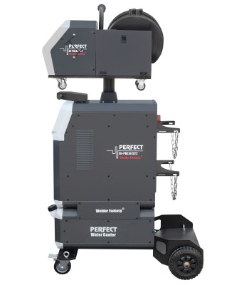 Półautomat spawalniczy PERFECT BI-PULSE 500A TOWER CHŁODNICA 4x4 MIG/MAG/SYNERGIA/PULS/PODWÓJNY PULS/LUTOSPAWANIE/MMA Welder Fan