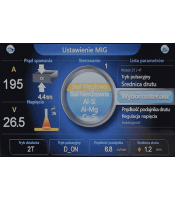 Półautomat spawalniczy PERFECT BI-PULSE 351 CHŁODNICA 4x4 MIG/MAG/SYNERGIA/PULS/PODWÓJNY PULS/LUTOSPAWANIE/MMA Welder Fantasy 40
