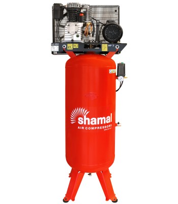 Sprężarka tłokowa kompresor Shamal FTV 340/150 K18 2.2kW 400V 10 bar pionowy zbiornik (K2024)