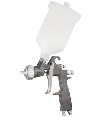 Pistolet lakierniczy LEADER K411 HVLP 2.0mm zbiornik 600ml model 2022-2026