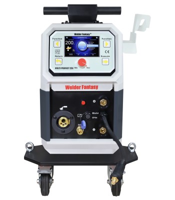 Półautomat spawalniczy 4w1 MULTI PERFECT BI-PULSE 251 4X4 MIG/MAG/PULS/PODWÓJNY PULS/FCAW/MMA/TIG AC/DC HF Welder Fantasy 230V (