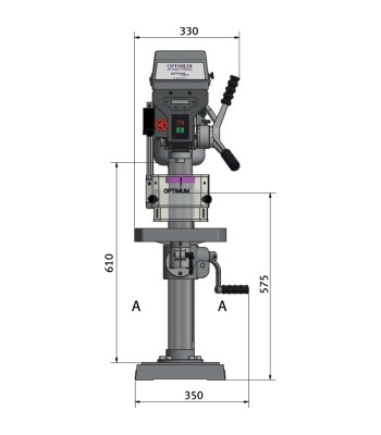 Wiertarka OPTIdrill D23PRO / 400V / 3 Ph