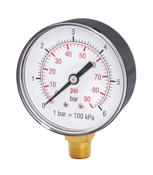 Manometr 63 mm 1/4" dolny 0-6 bar (M1463/D6BAR)