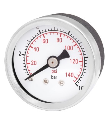 BM Manometr metalowy 40 mm 1/8" tylny 10 bar (M4018T)