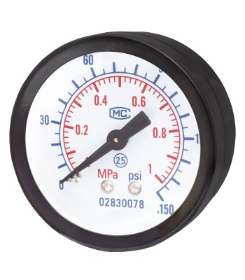 Manometr metalowy 50 mm 1/8" tylny 10 bar (M1850/T1)
