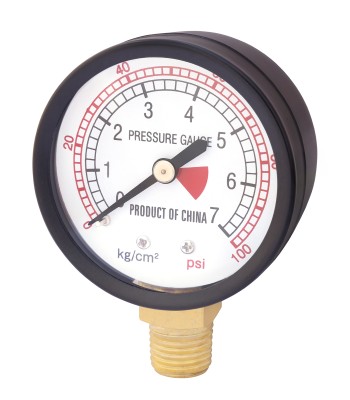 Manometr metalowy 50 mm 1/4" dolny 7 bar (M1450/D2)