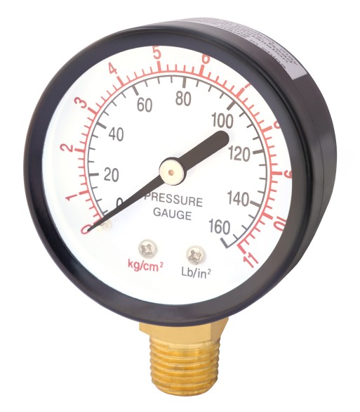 Manometr metalowy 50 mm 1/4" dolny 11 bar (M1450/D1)