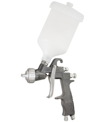 Pistolet lakierniczy LEADER K411 LVLP 1.6mm zbiornik 600ml model 2022-2026