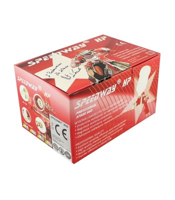 Pistolet lakierniczy SPEEDWAY czerwony HP 2.0mm