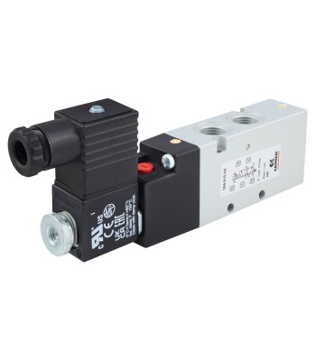 Zawór CAMOZZI 130-354-015-02 5/2 1/4" monostabilny + Cewka 230VAC + Wtyczka
