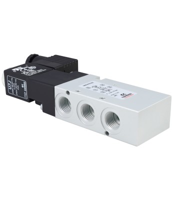 Zawór CAMOZZI 130-354-015-02 5/2 1/4" monostabilny + Cewka 230VAC + Wtyczka