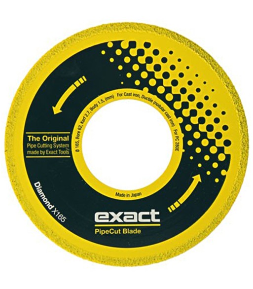 Piła diamentowa do cięcia żeliwa Exact DIAMOND X165 mm