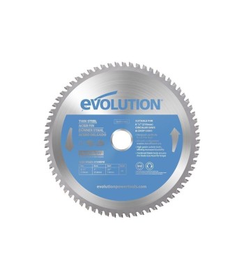 Piła widiowa Evolution TCT do cięcia cienkiej stali 210mm / 68z do pilarek