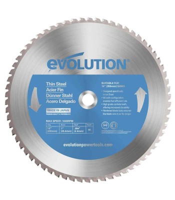 Piła widiowa Evolution TCT do cięcia cienkiej stali 355mm / 90z do przecinarek