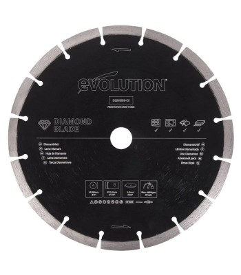 Tarcza diamentowa segmentowa Evolution D230SEG-CS 230mm do cięcia materiałów budowlanych
