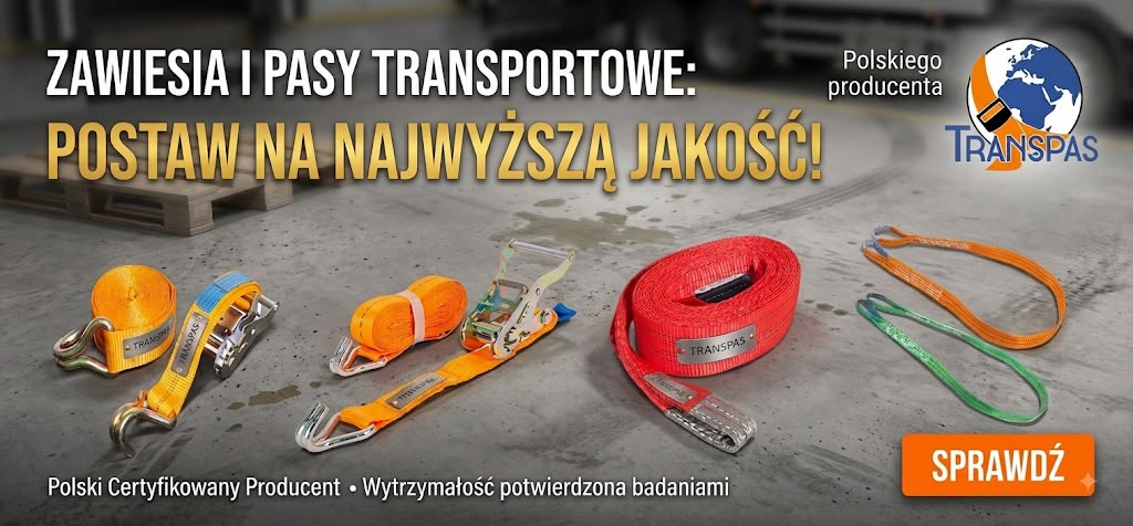 Polskie zawiesia i pasy transportowe tylko na Toolsbook.eu